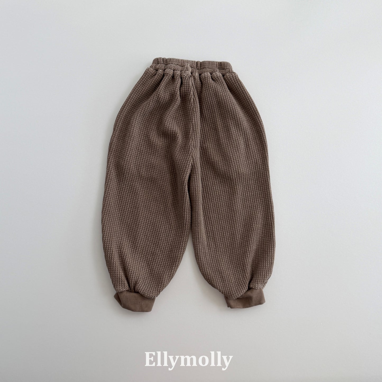 【PRE-ODER〆8.9(sun)】07.King Waffle Jogger Pants | ellymolly