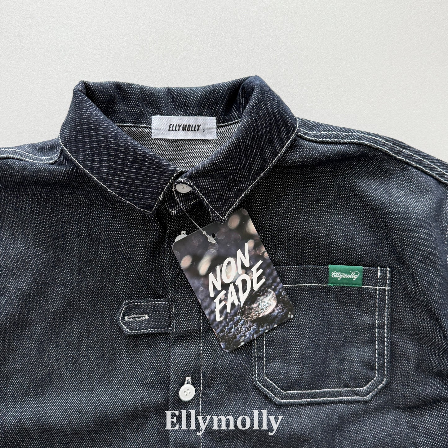 【PRE-ODER〆8.9(sun)】27.Noon Fade Tab Shirt | ellymolly