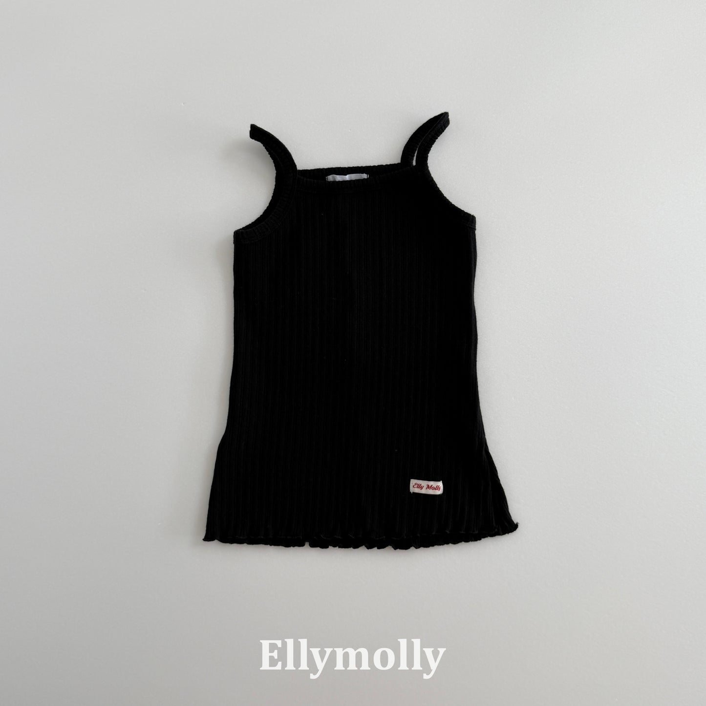 【PRE-ODER〆8.9(sun)】39.Doudou Ribbed Layered Top | ellymolly