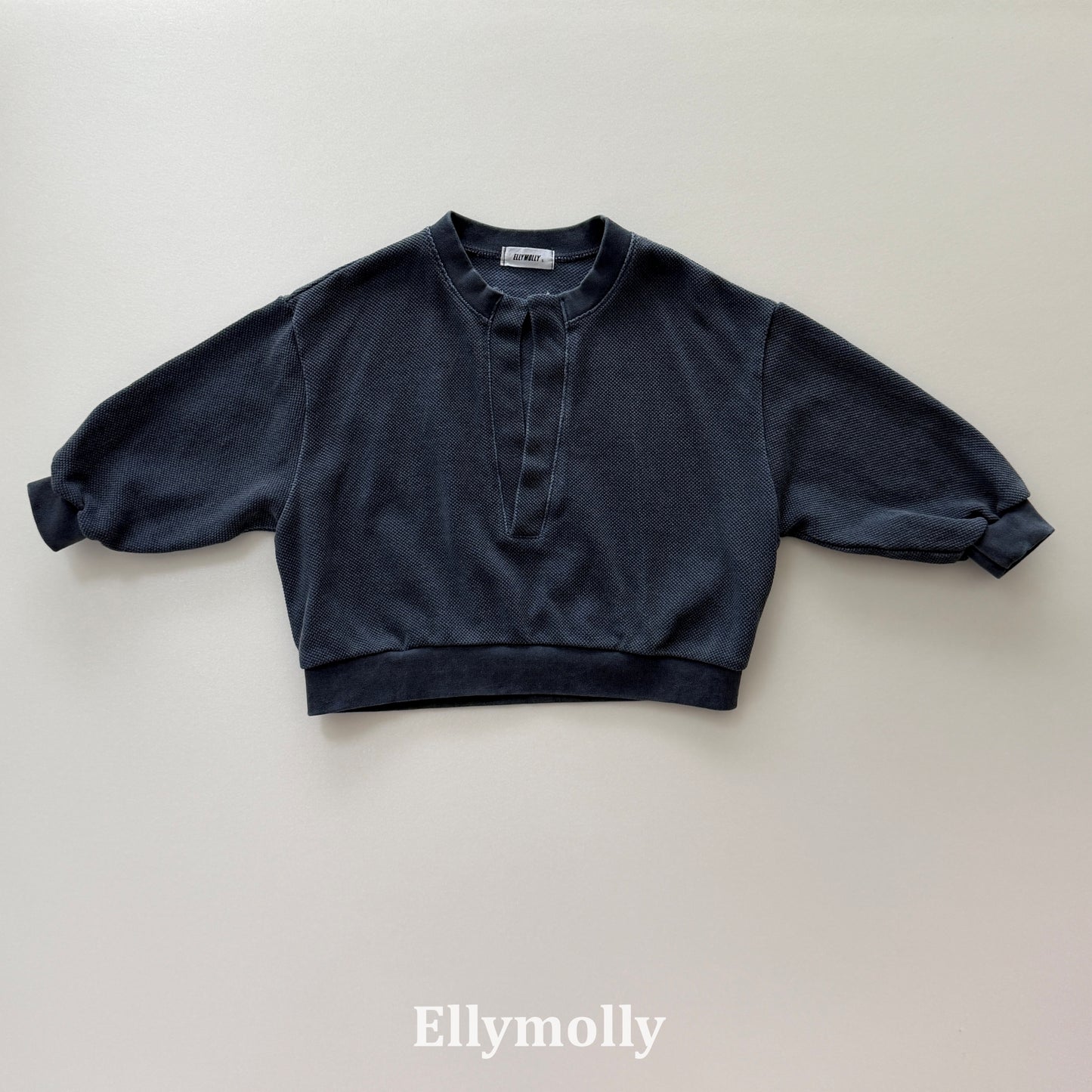 【PRE-ODER〆8.9(sun)】11.Slit Opening Sweatshirt | ellymolly