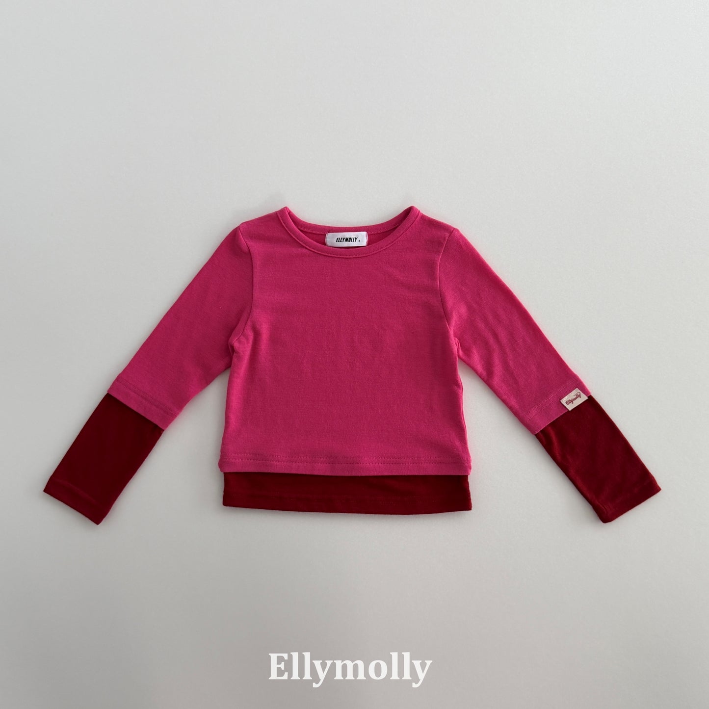 【PRE-ODER〆8.9(sun)】13.Rolling Contrast T-Shirt | ellymolly
