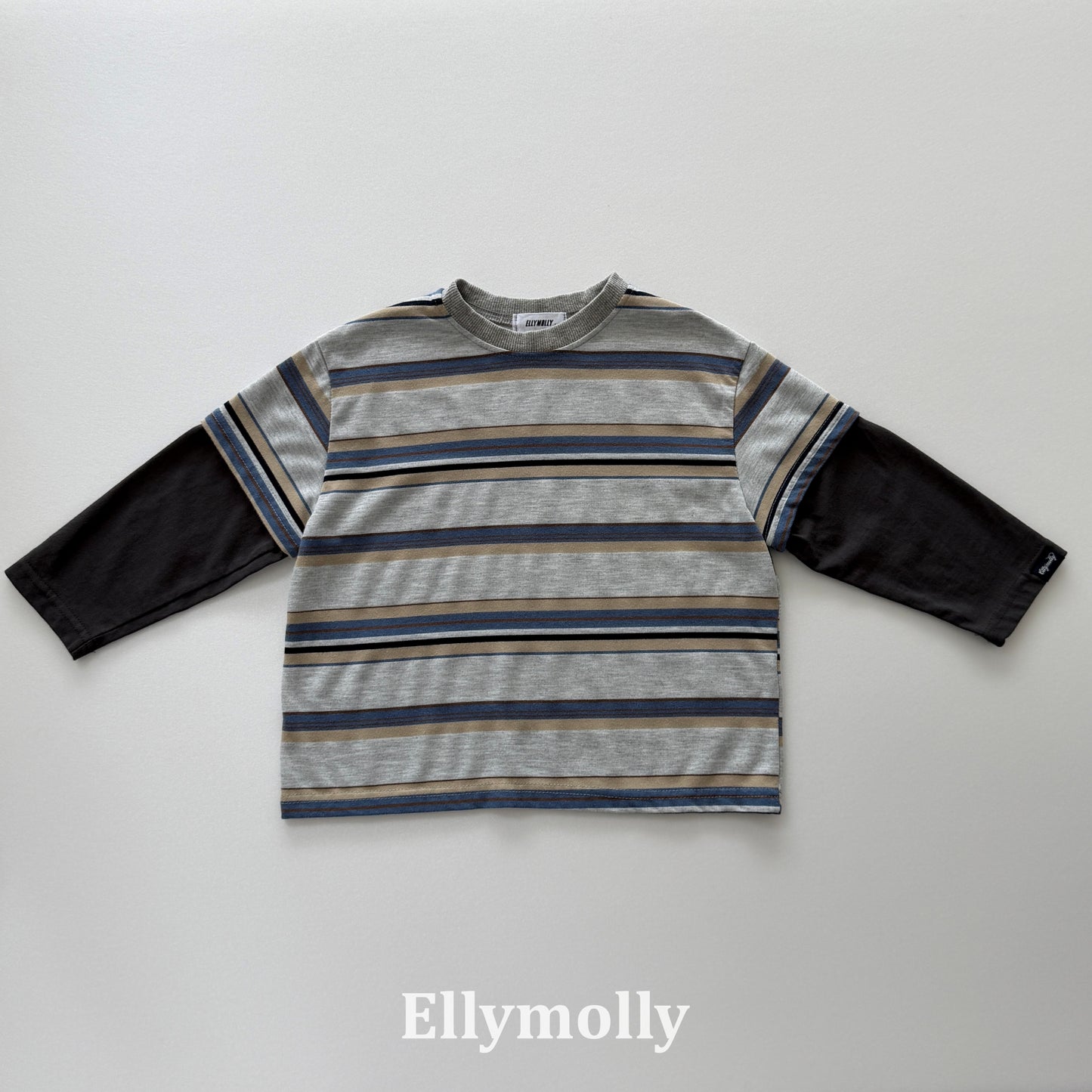 【PRE-ODER〆8.9(sun)】17.Campus Contrast T-Shirt | ellymolly