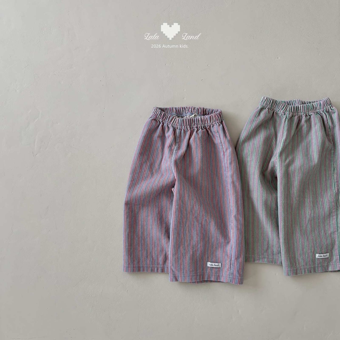 【PRE-ODER〆8.9(sun)】42.Candy Corduroy Pants | lalaland