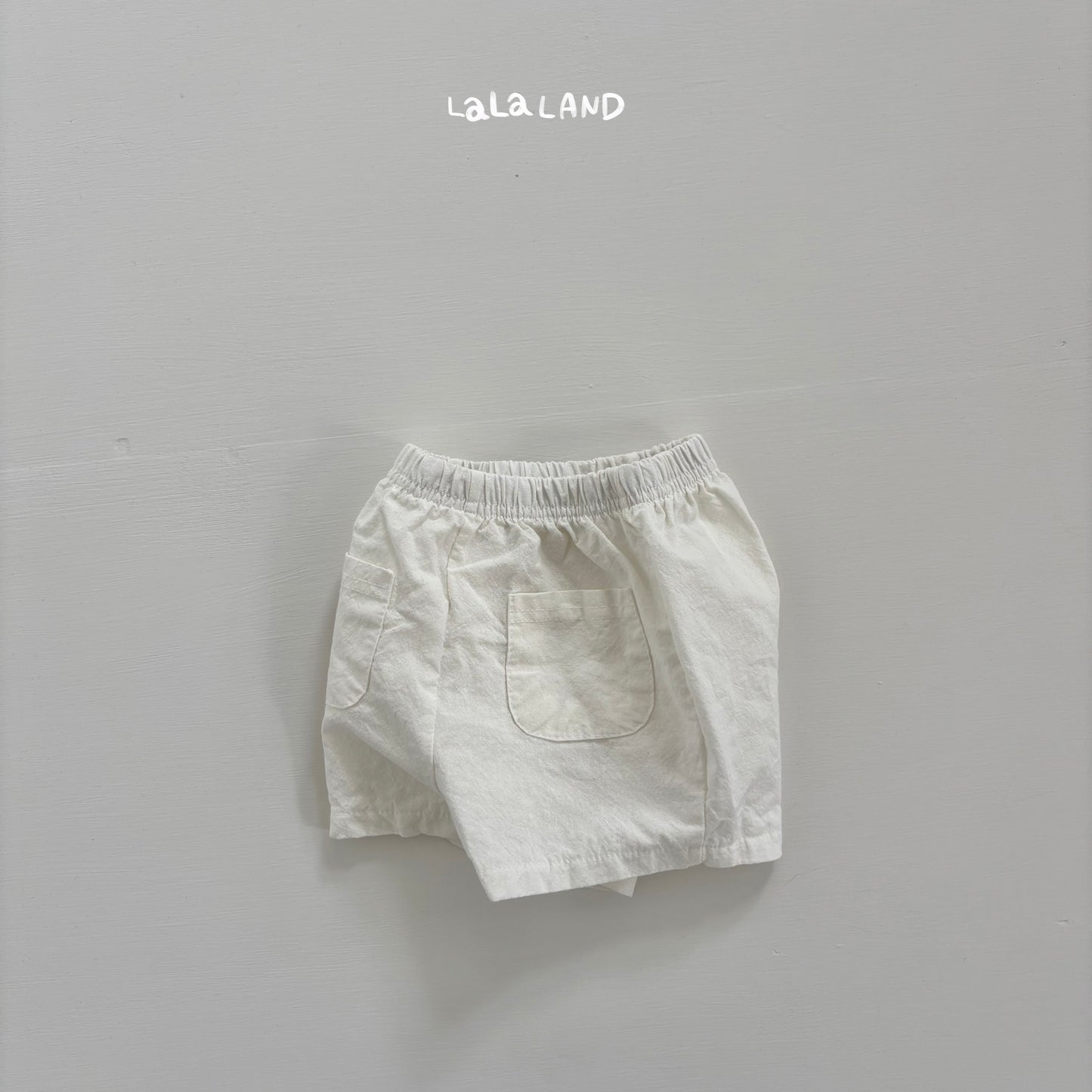 【PREORDER受付終了、ご希望はお問い合わせください。】41.Baby Pocket Cotton Shorts
