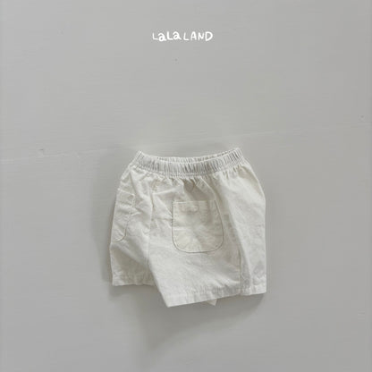 【PREORDER受付終了、ご希望はお問い合わせください。】41.Baby Pocket Cotton Shorts
