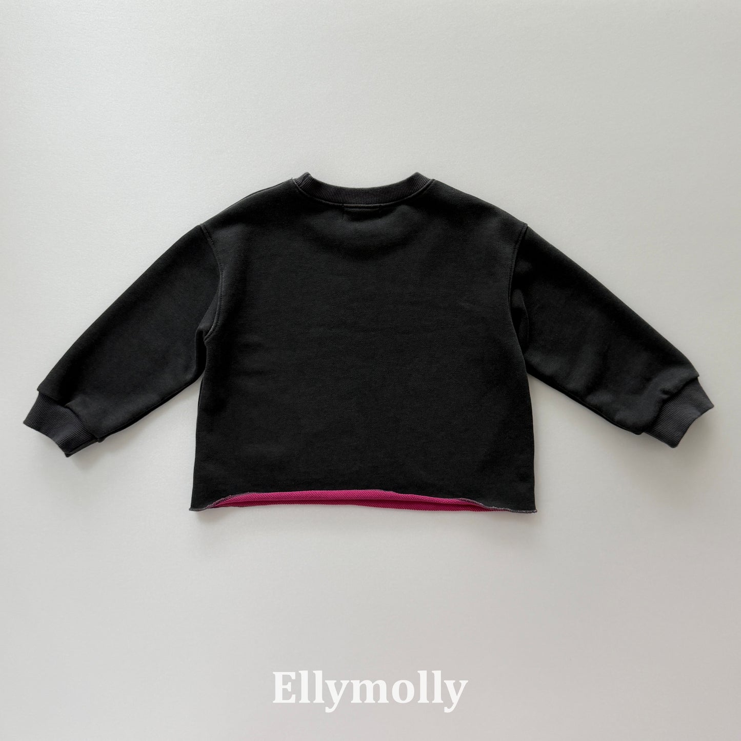 【PRE-ODER〆8.9(sun)】46.Rough Two-Tone Dyed Sweatshirt | ellymolly