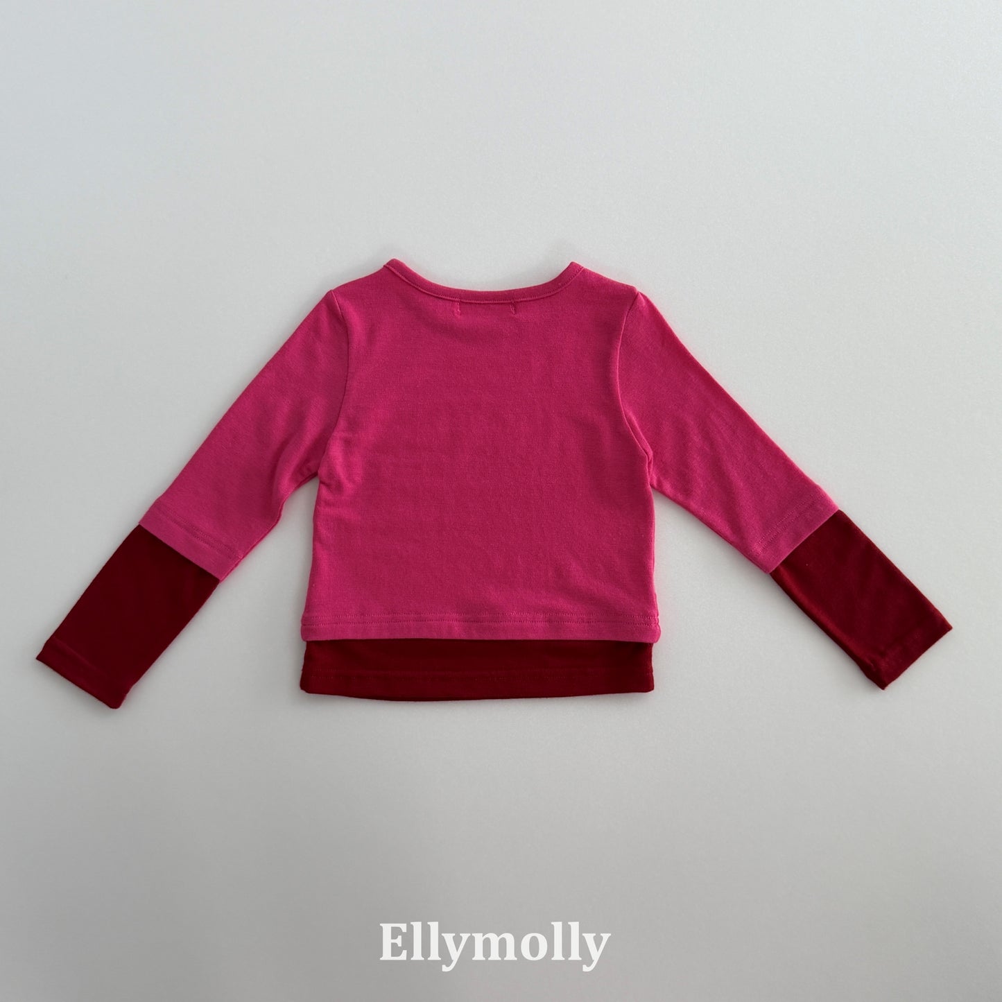 【PRE-ODER〆8.9(sun)】13.Rolling Contrast T-Shirt | ellymolly
