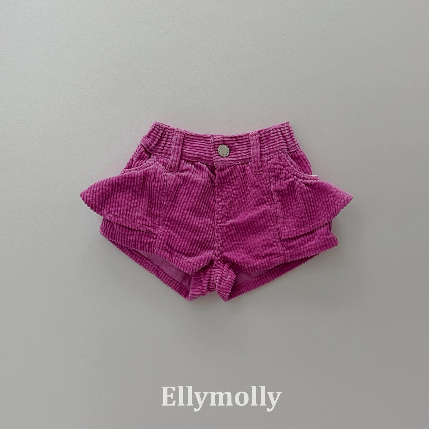 【PRE-ODER〆8.9(sun)】57.Bibi Frill Corduroy Pants | ellymolly