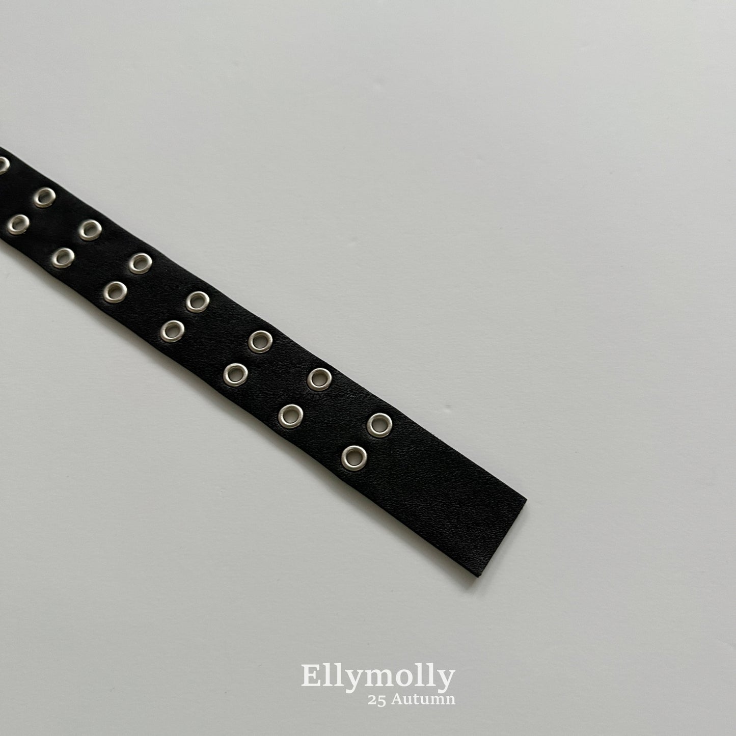 【PRE-ODER〆8.9(sun)】80.Two-Line Studded Belt | ellymolly