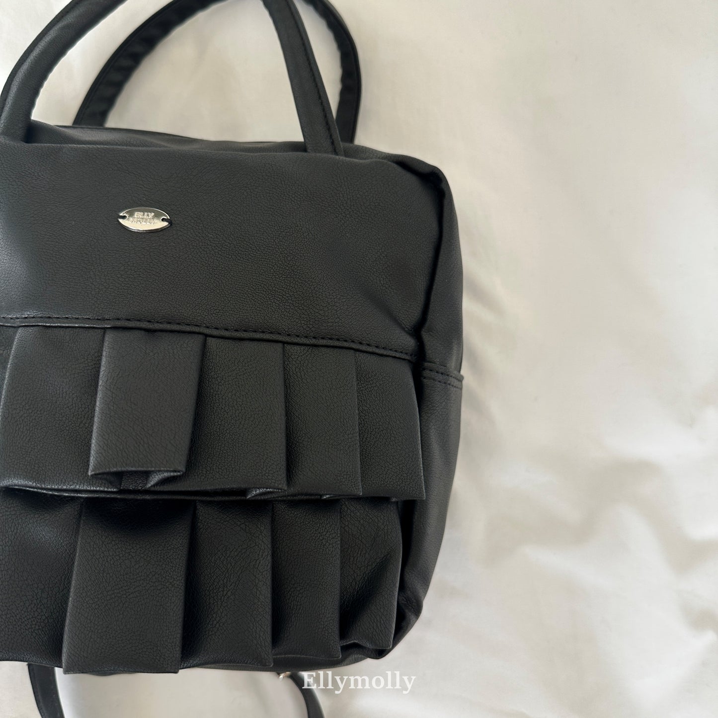 【PRE-ODER〆8.9(sun)】65.Square Frill Bag | ellymolly