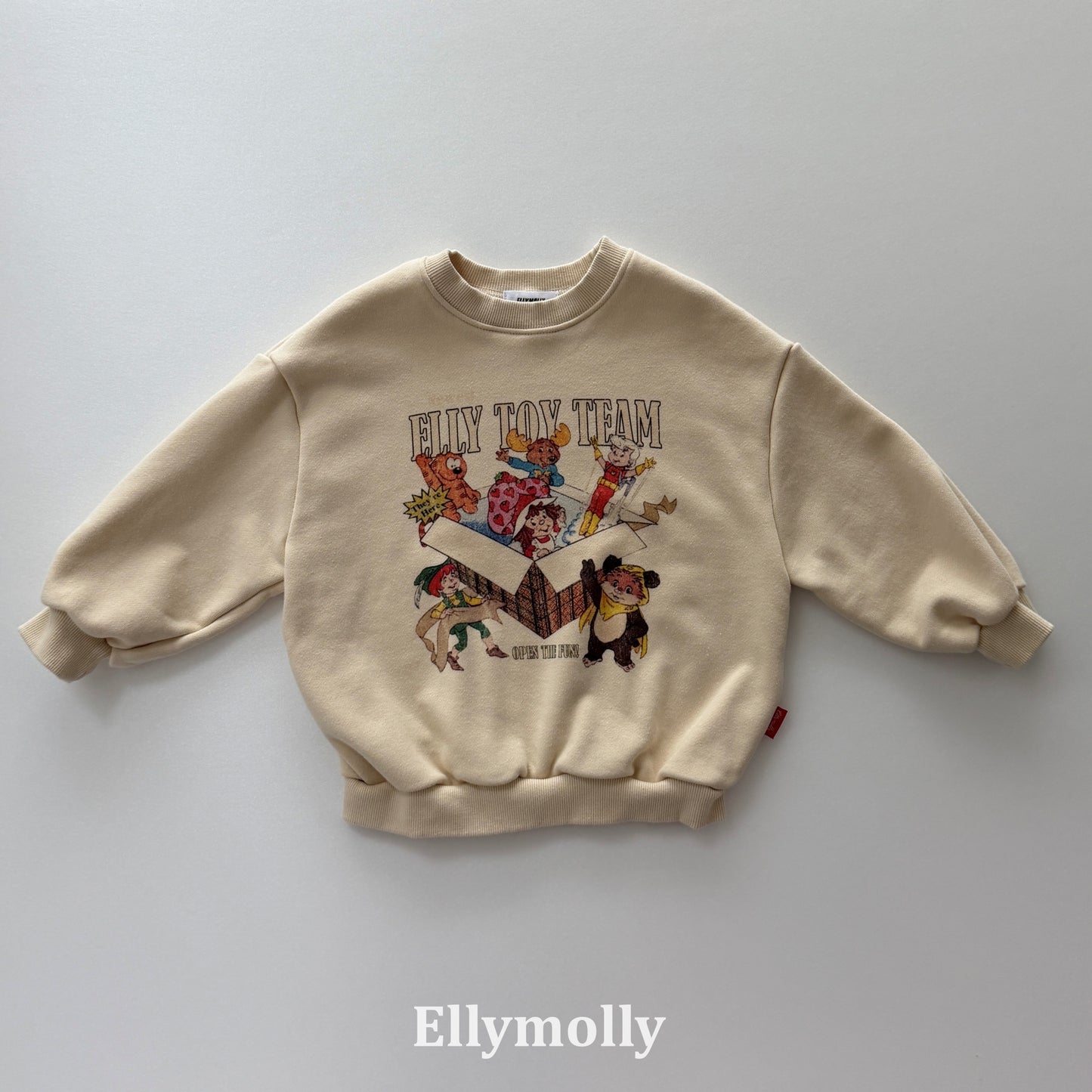 【PRE-ODER〆8.9(sun)】12.Toy Sweatshirt | ellymolly