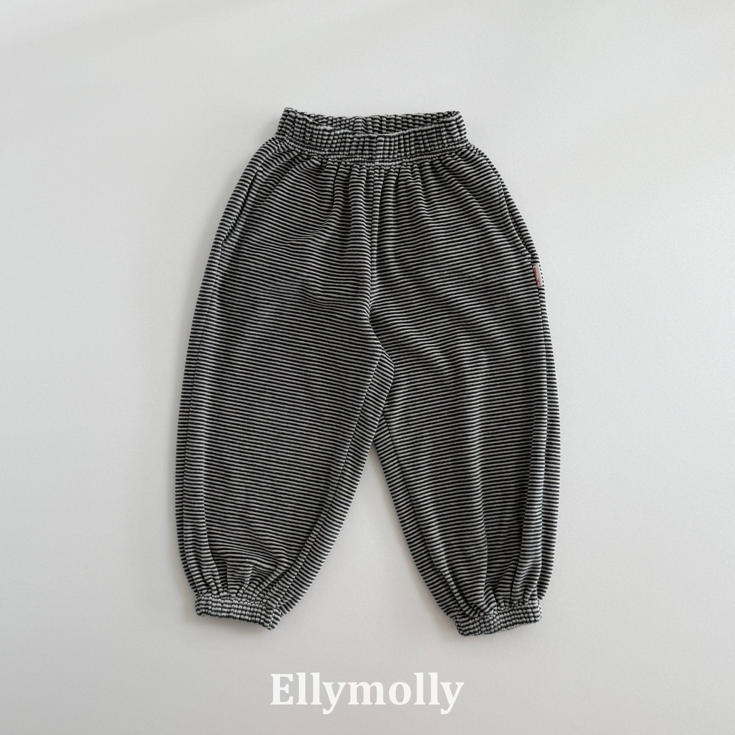 【PRE-ODER〆8.9(sun)】23.Velo Striped Jogger Pants | ellymolly