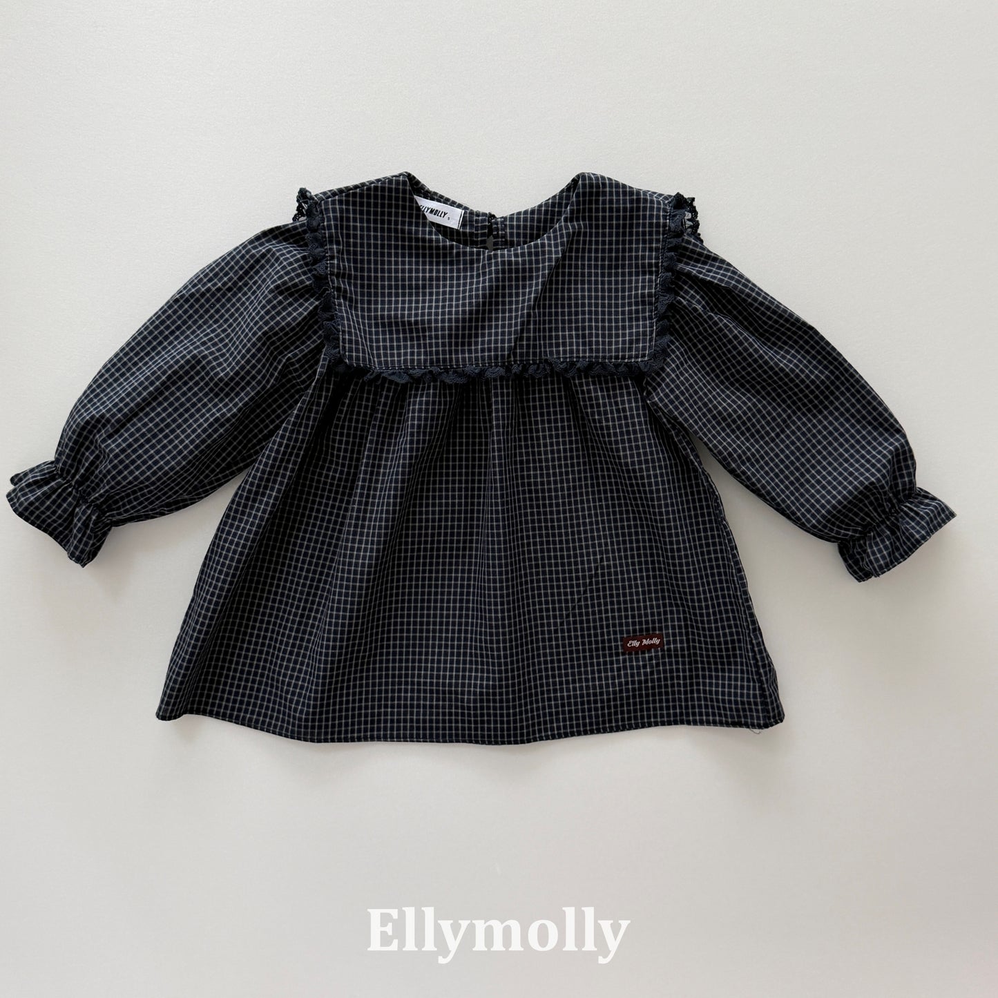 【PRE-ODER〆8.9(sun)】61.Musk Check Blouse | ellymolly