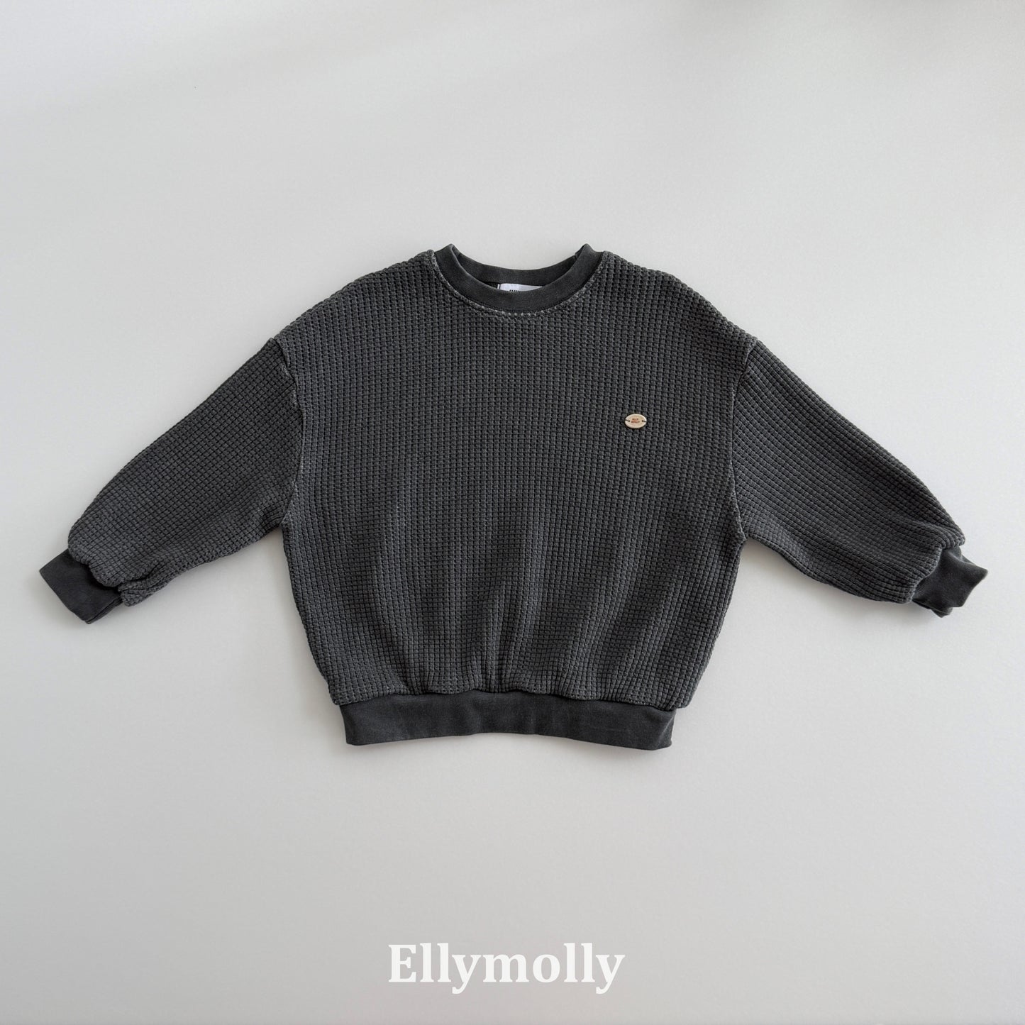 【PRE-ODER〆8.9(sun)】06.King Waffle Sweatshirt | ellymolly