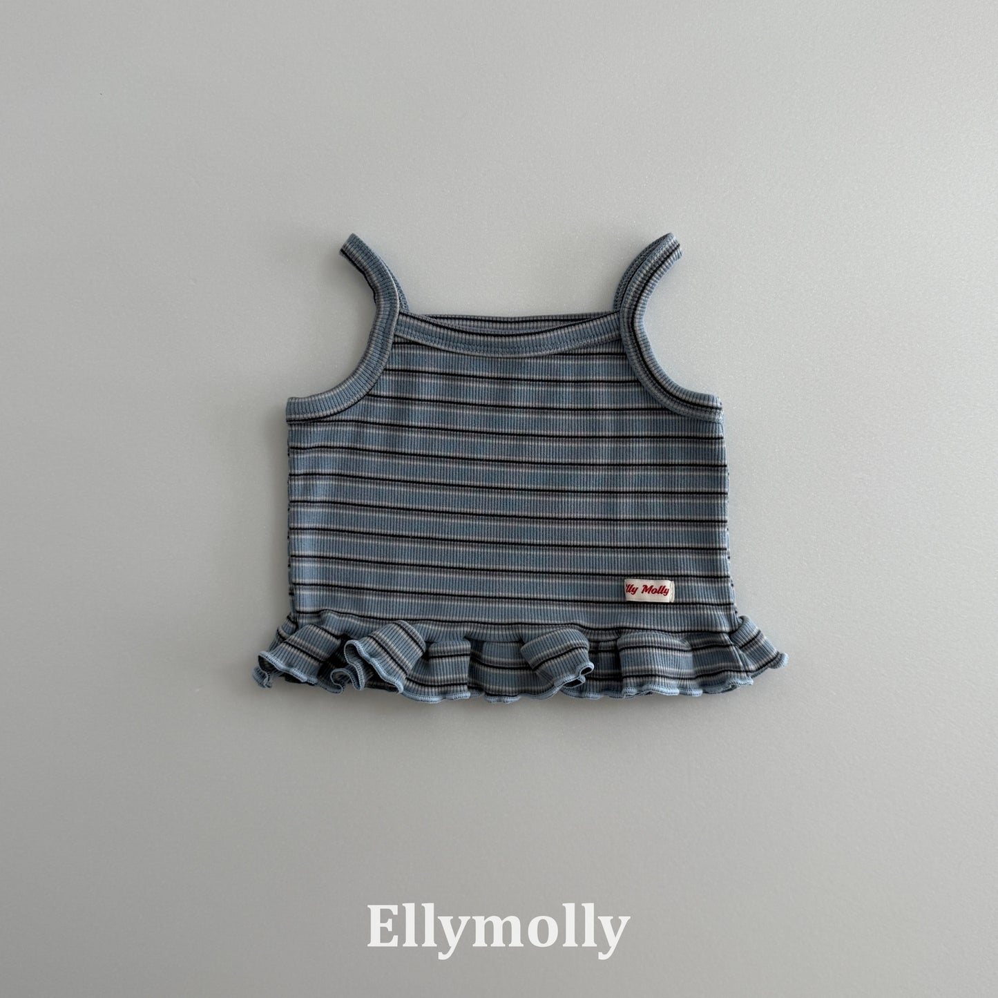 【PRE-ODER〆8.9(sun)】35.Shadow Frill Sleeveless Top | ellymolly
