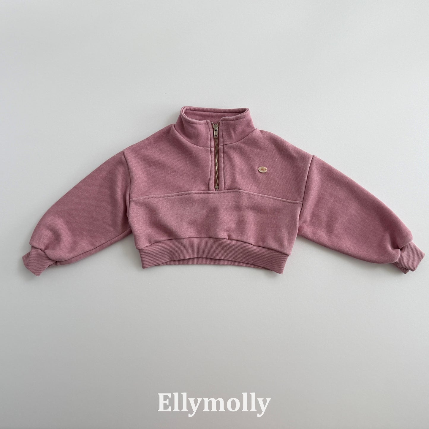 【PRE-ODER〆8.9(sun)】31.Arch Pigment Half-Zip Sweatshirt | ellymolly