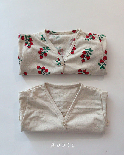 【PREORDER受付終了、ご希望はお問い合わせください。】35.Linen Cardigan