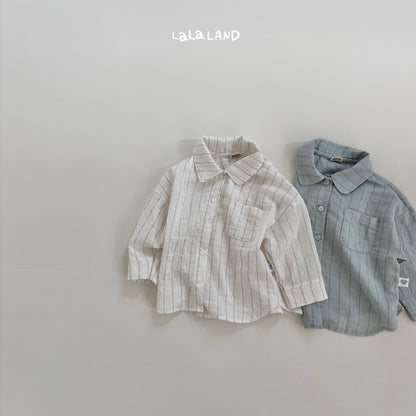 【PREORDER受付終了、ご希望はお問い合わせください。】48.Pencil Linen Shirt