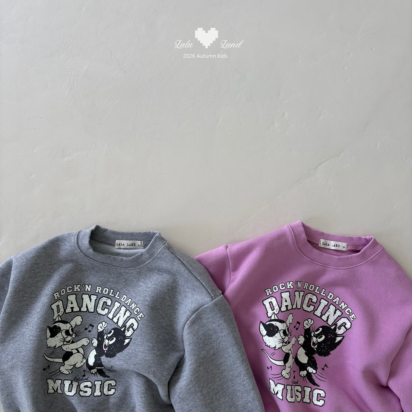 【PRE-ODER〆8.9(sun)】30.Dancing Cat Sweatshirt | lalaland