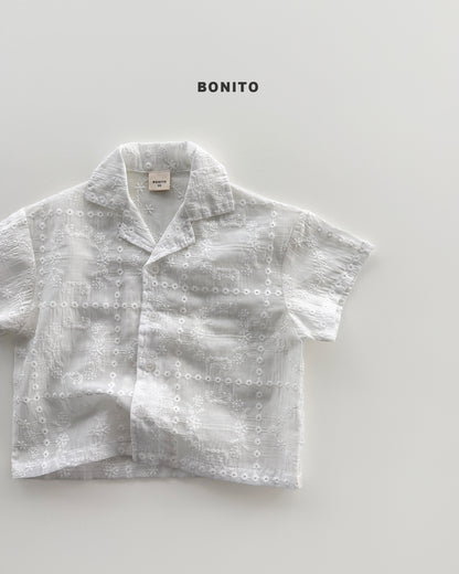 【PREORDER 4日間限定】41.see-through lace shirt