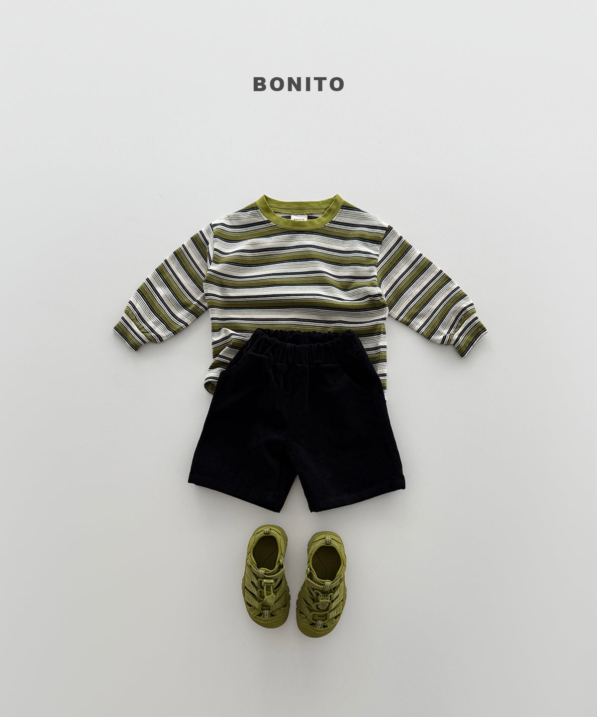 07.Track Stripe Ribbed T-Shirt