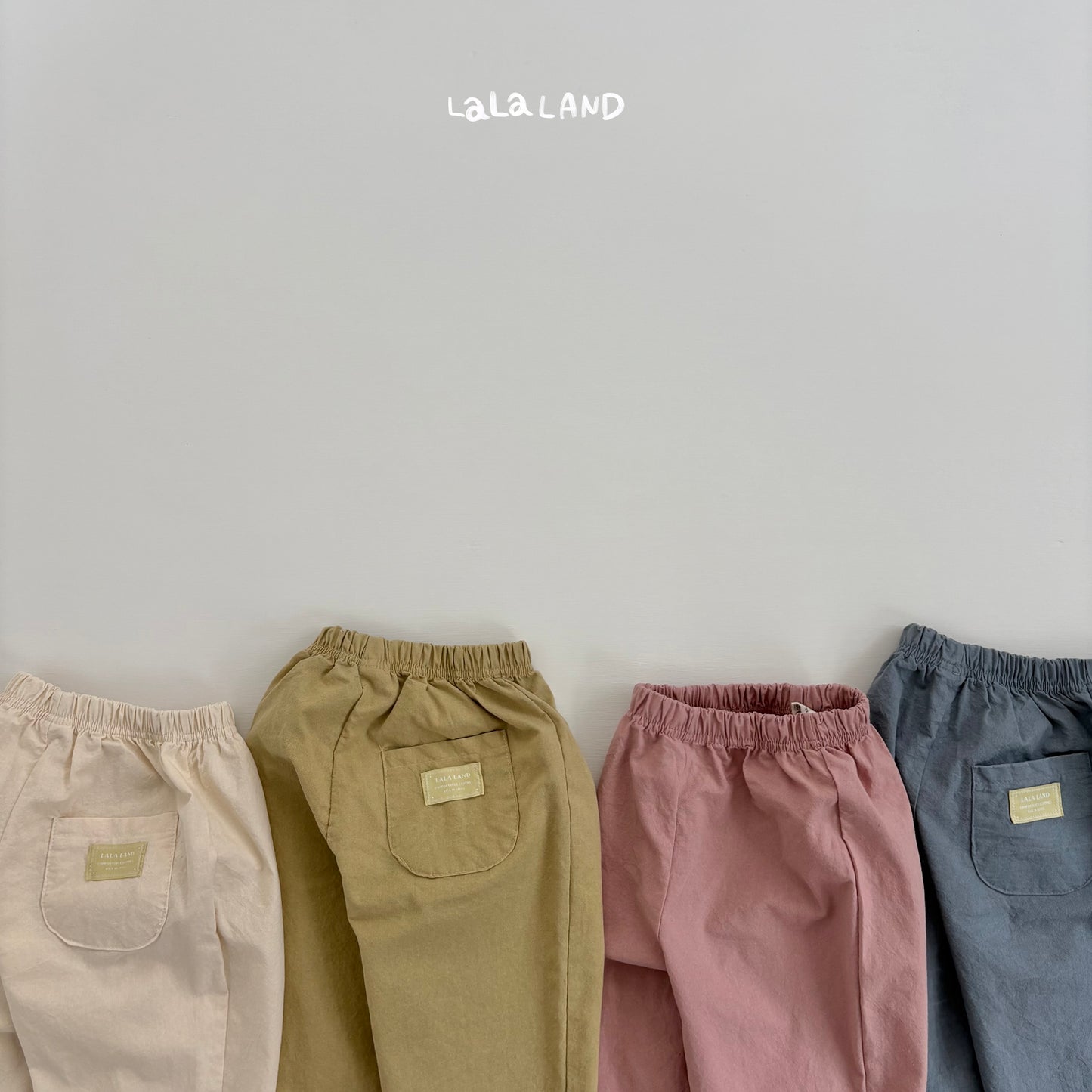 【PREORDER受付終了、ご希望はお問い合わせください。】77.Cotton Daily Pants