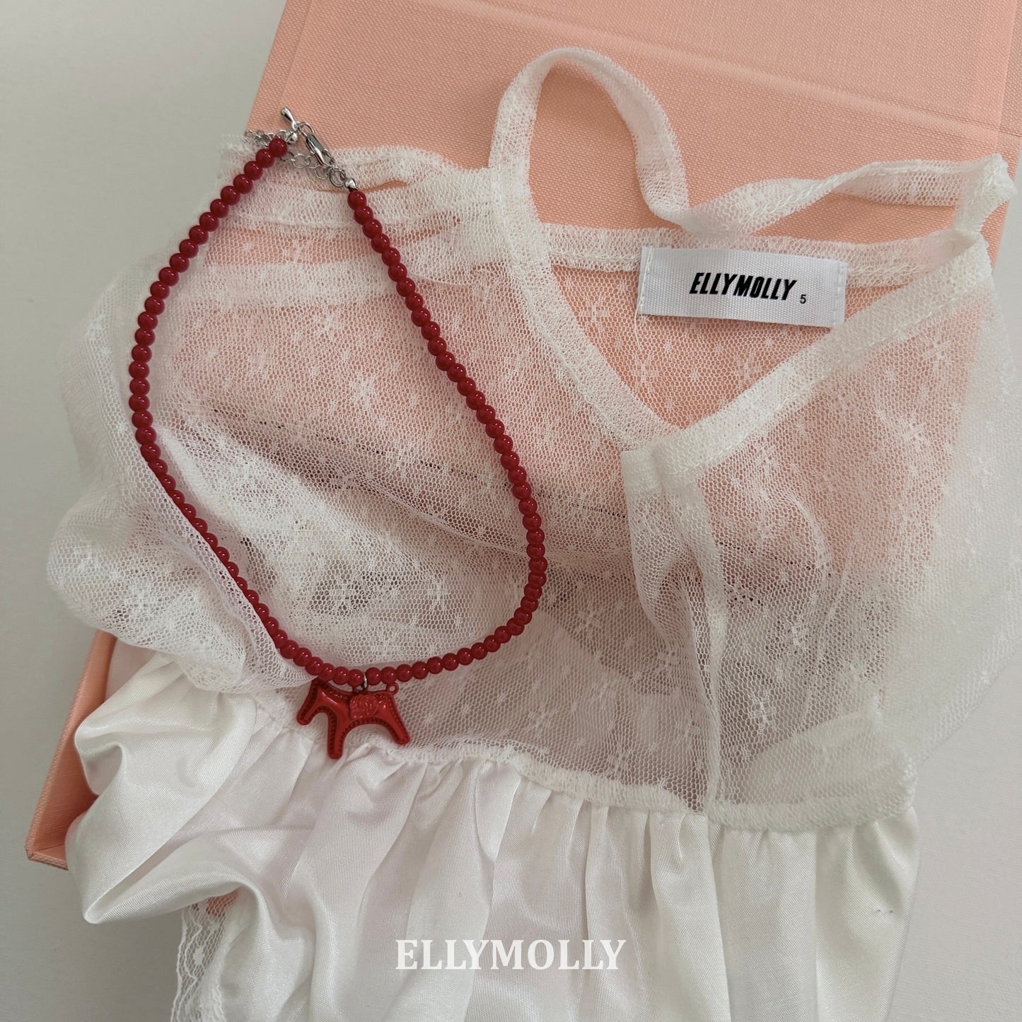 【PRE-ODER〆8.9(sun)】79.Horse Bead Necklace | ellymolly