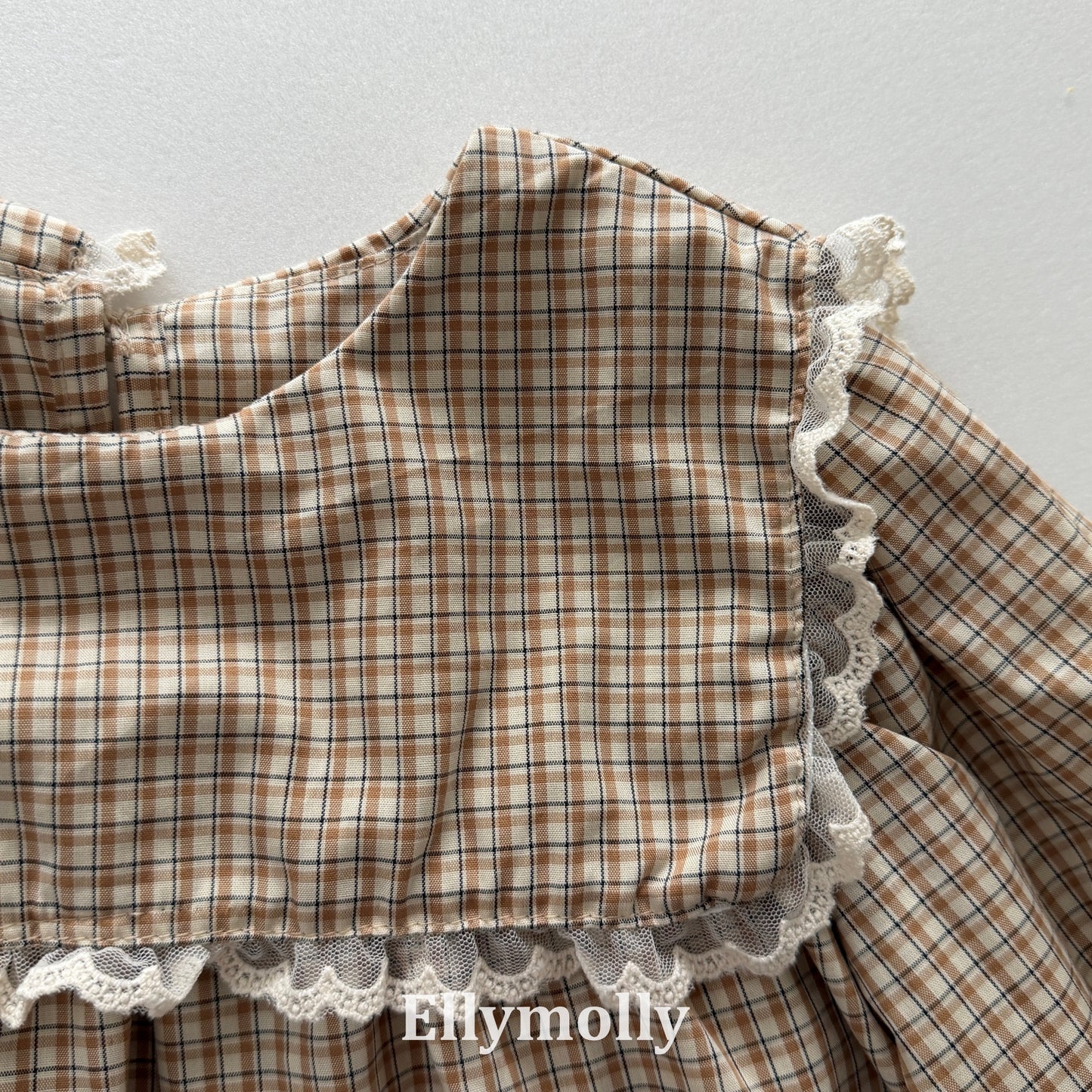 【PRE-ODER〆8.9(sun)】61.Musk Check Blouse | ellymolly