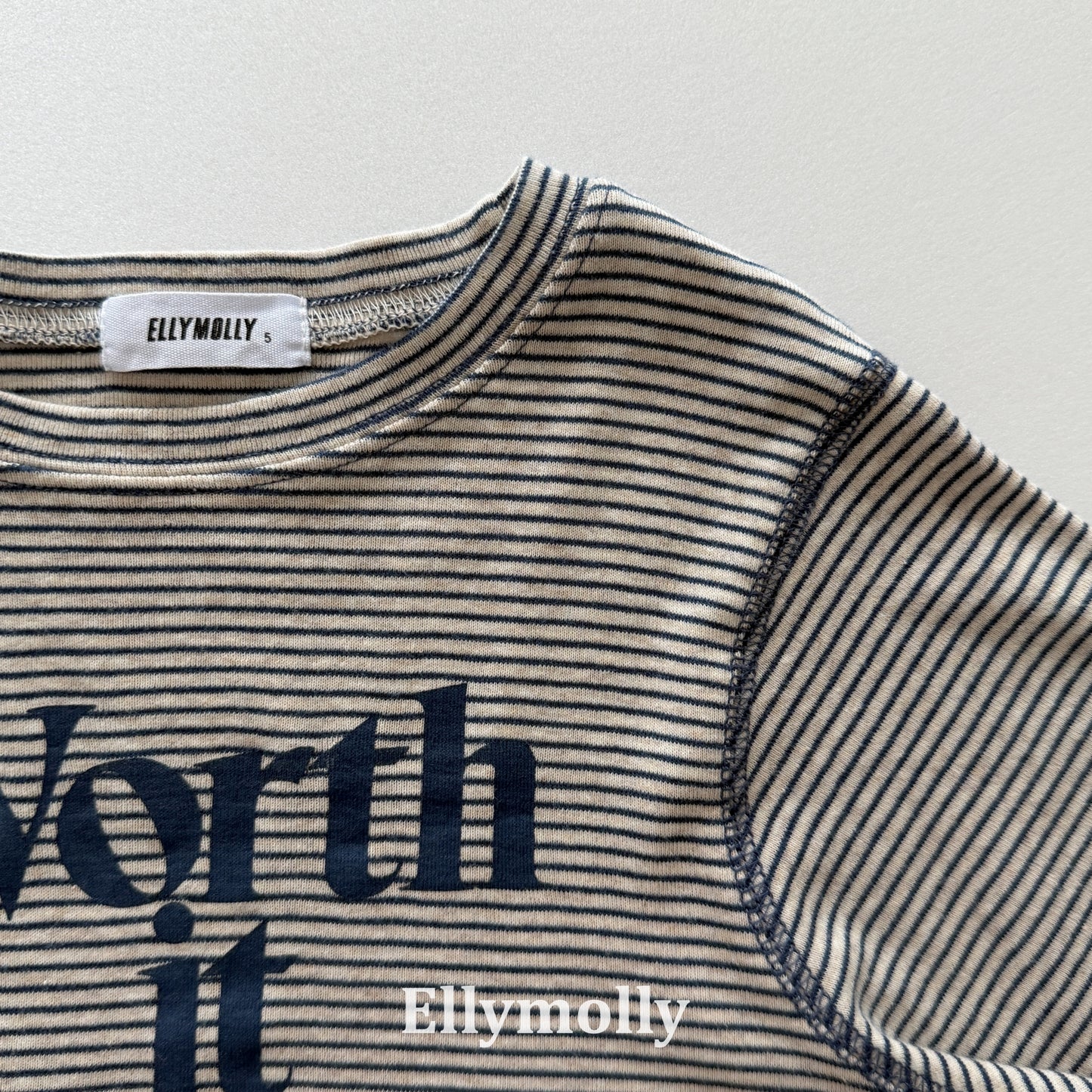 【PRE-ODER〆8.9(sun)】19.Worth It Chain T-Shirt | ellymolly