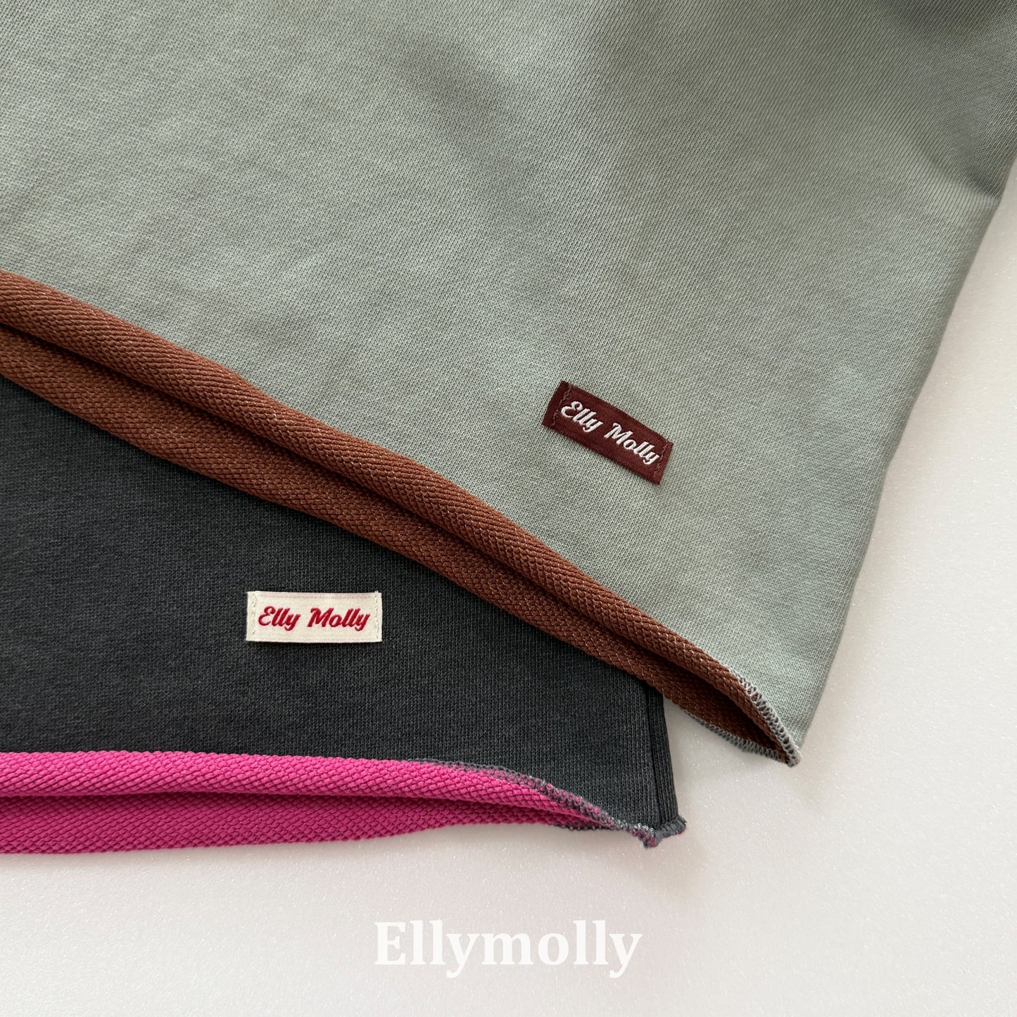 【PRE-ODER〆8.9(sun)】46.Rough Two-Tone Dyed Sweatshirt | ellymolly