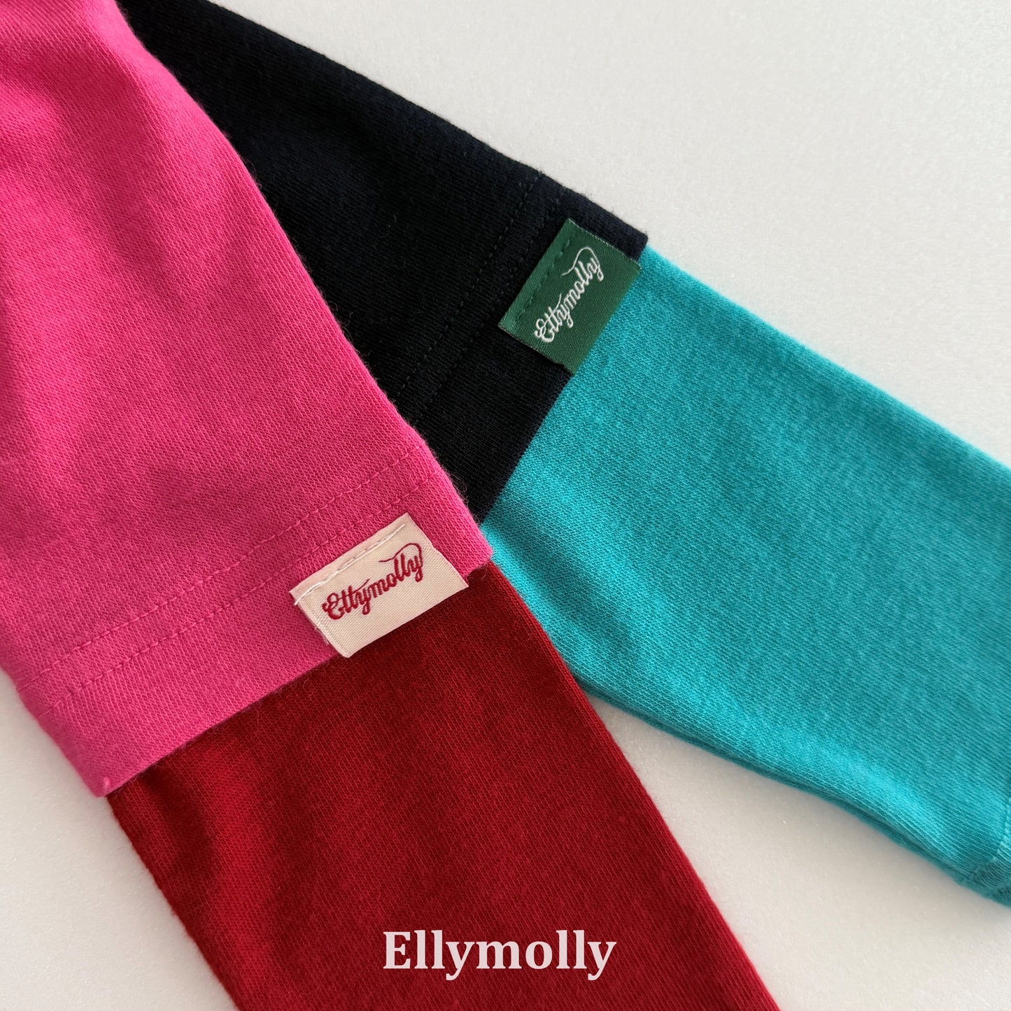 【PRE-ODER〆8.9(sun)】13.Rolling Contrast T-Shirt | ellymolly