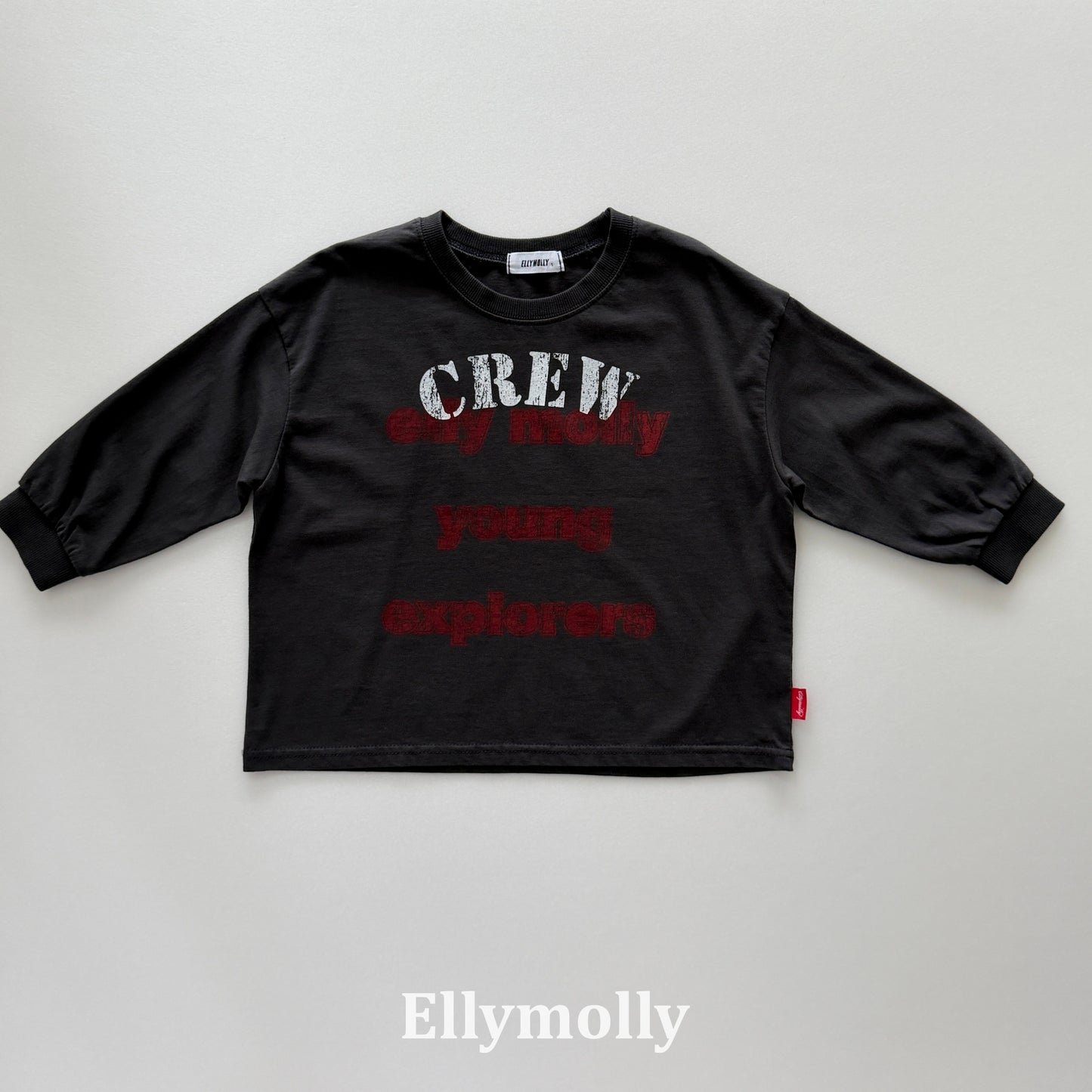 【PRE-ODER〆8.9(sun)】18.Crew Box T-Shirt | ellymolly