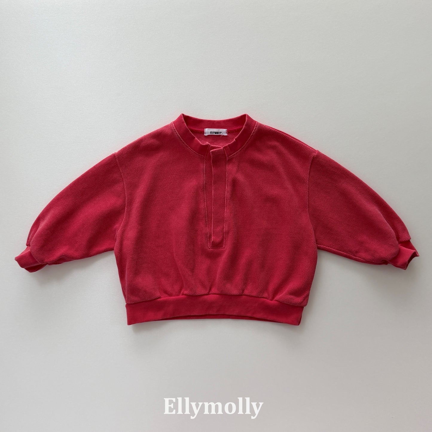 【PRE-ODER〆8.9(sun)】11.Slit Opening Sweatshirt | ellymolly