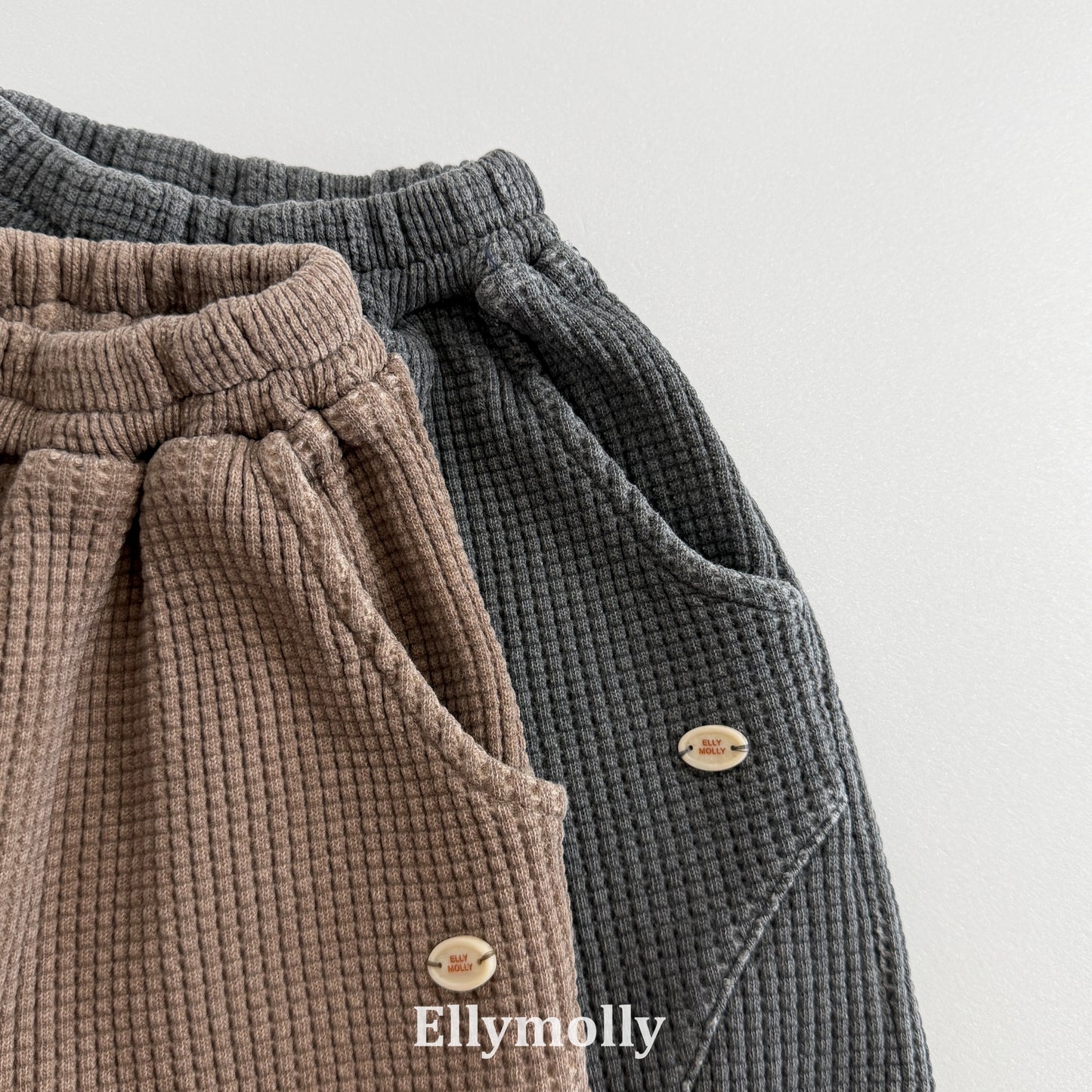 【PRE-ODER〆8.9(sun)】07.King Waffle Jogger Pants | ellymolly
