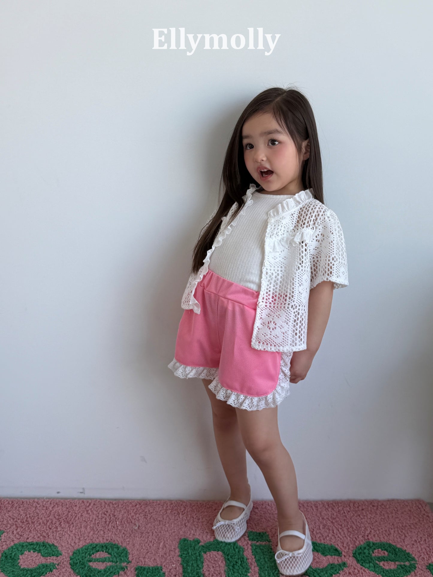 【PREORDER 4日間限定】20.Rosy Crochet Blouse