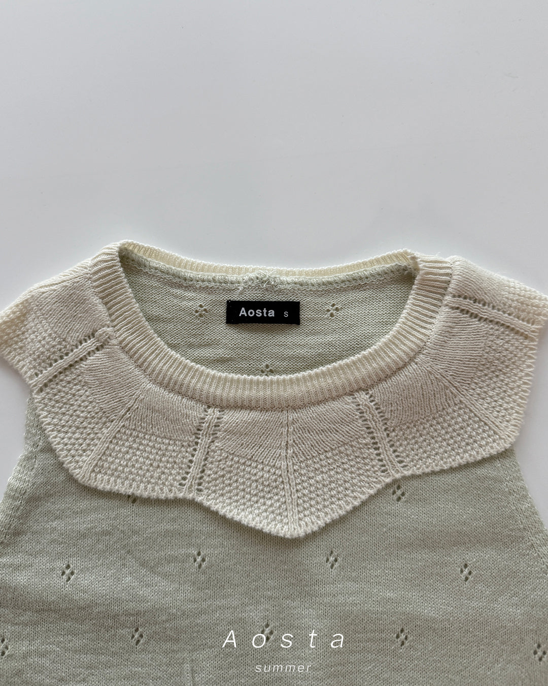 【PREORDER受付終了、ご希望はお問い合わせください。】23.Knit Frill T