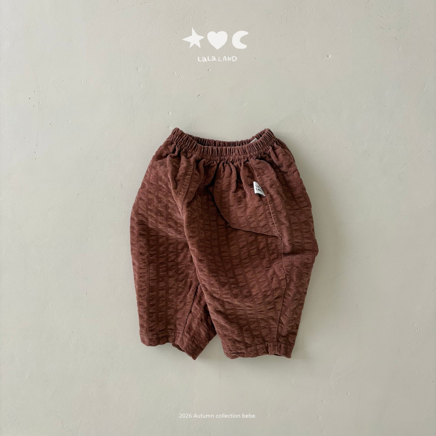 【PRE-ODER〆8.9(sun)】41.Embossed Corduroy Pants | lalaland