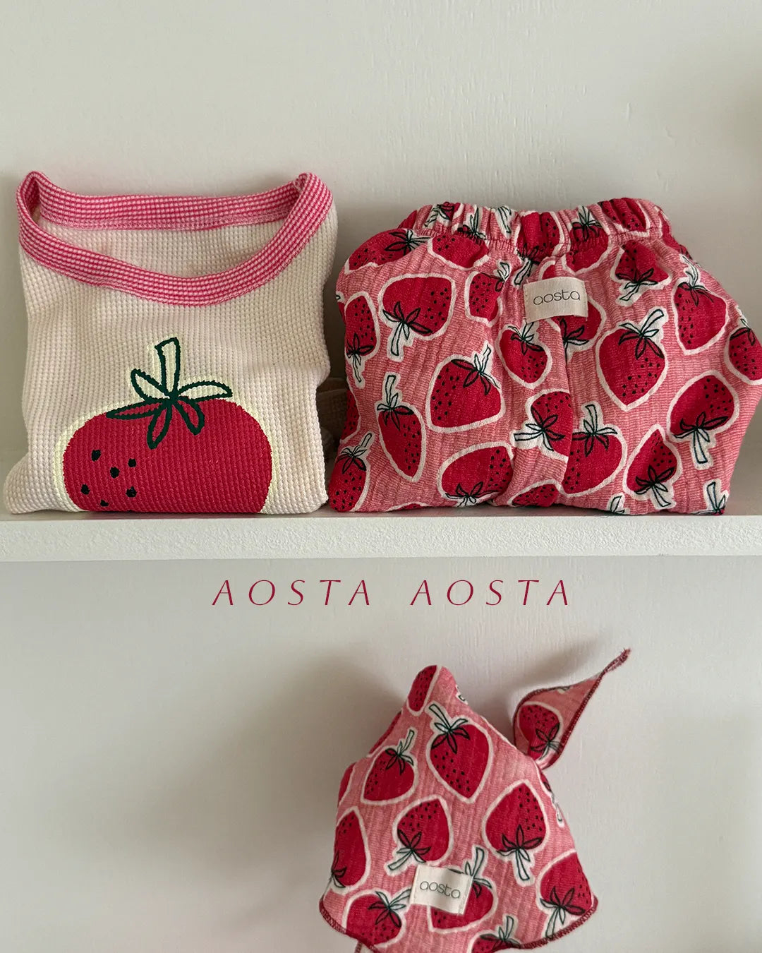【秋のPRE-ODER 5%OFF】14.Strawberry Pants