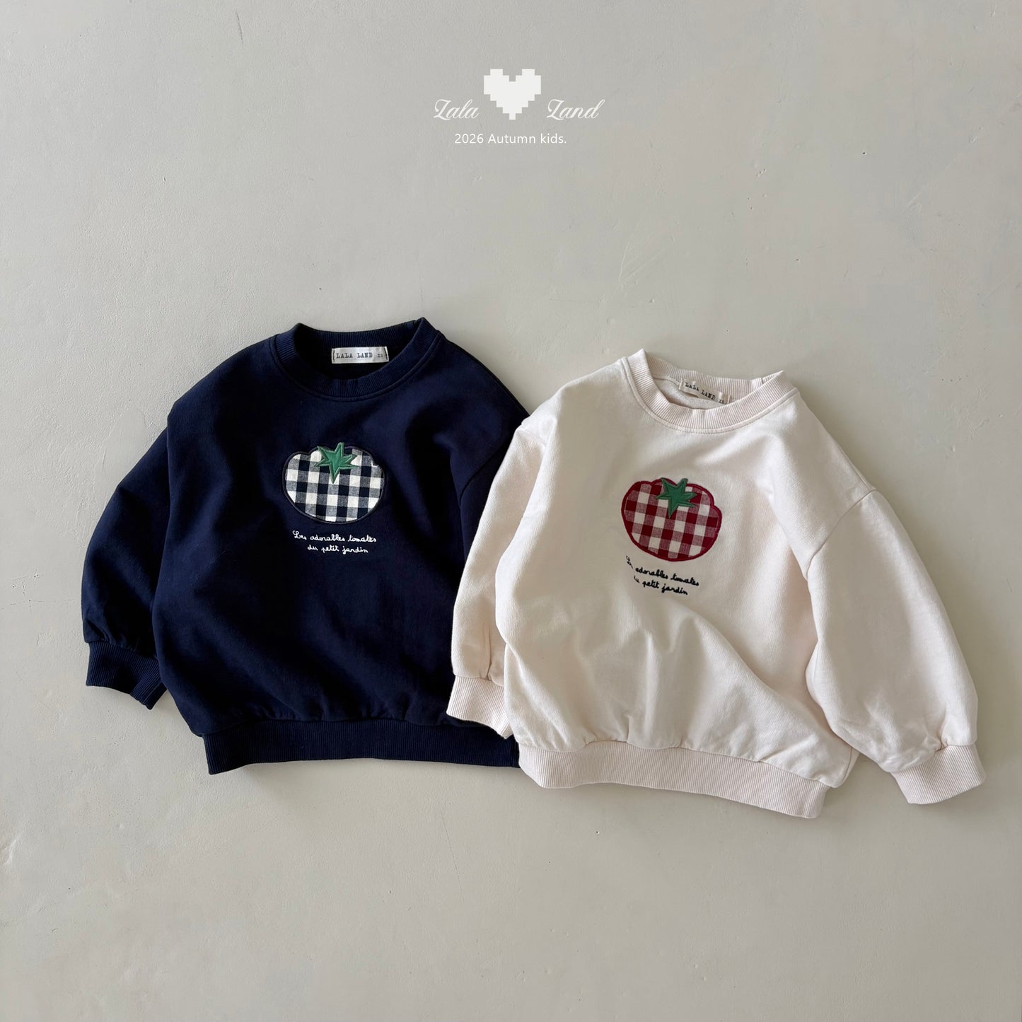 【PRE-ODER〆8.9(sun)】16.Tomato Sweatshirt | lalaland