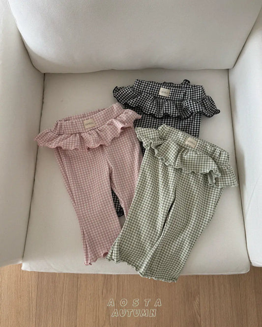 【秋のPRE-ODER 5%OFF】63.Kiki Frill Pants