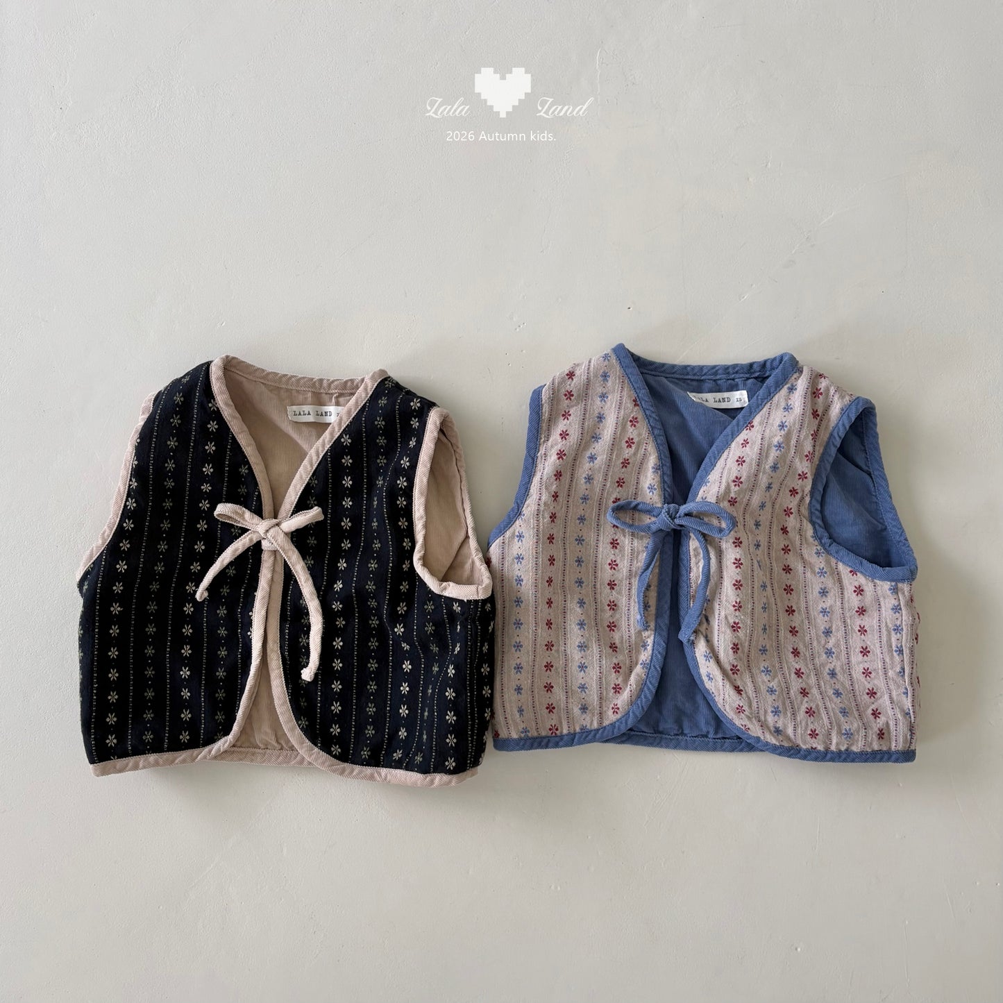 【PRE-ODER〆8.9(sun)】07.Hippie Reversible Vest | lalaland