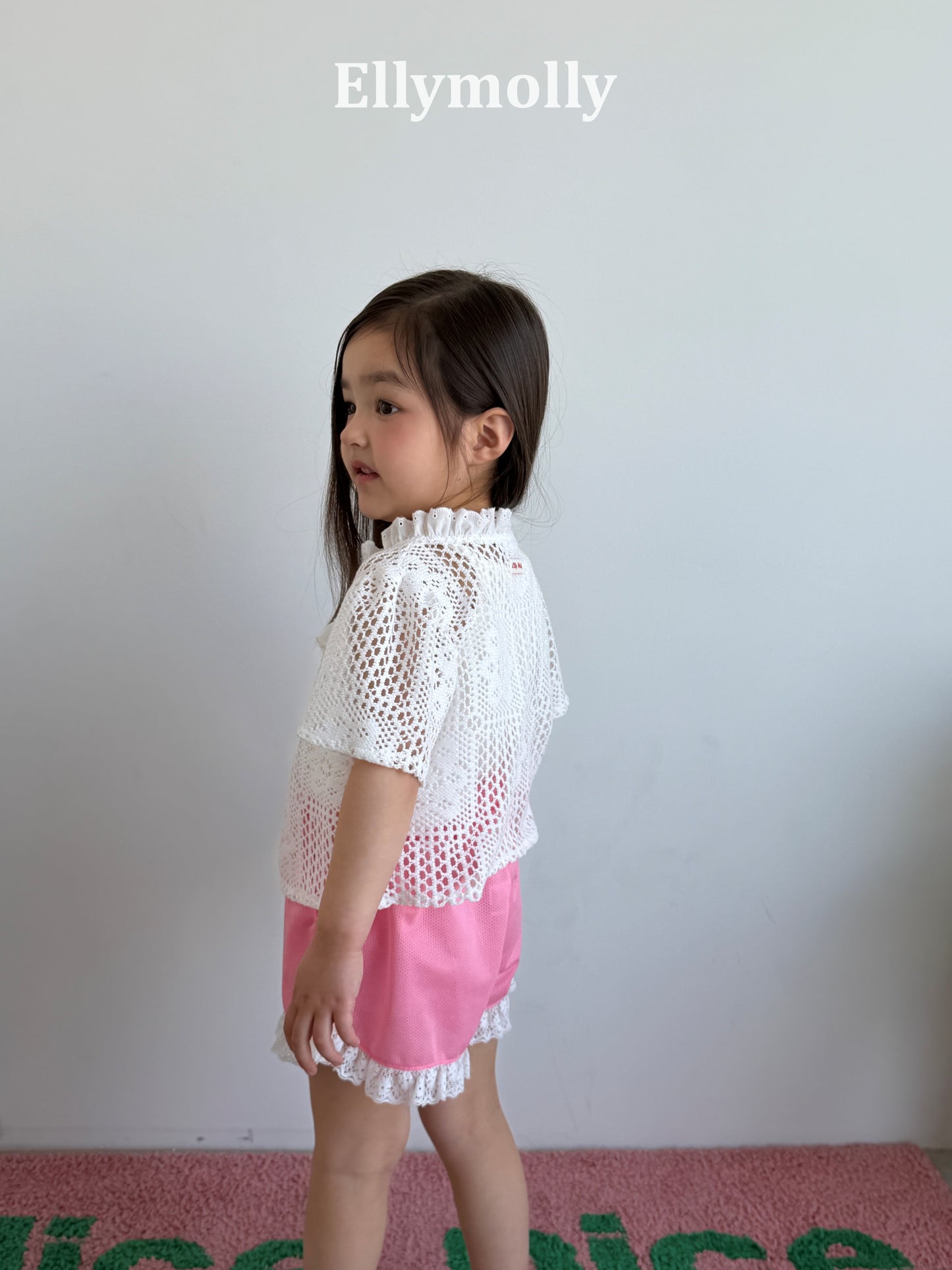 【PREORDER 4日間限定】20.Rosy Crochet Blouse