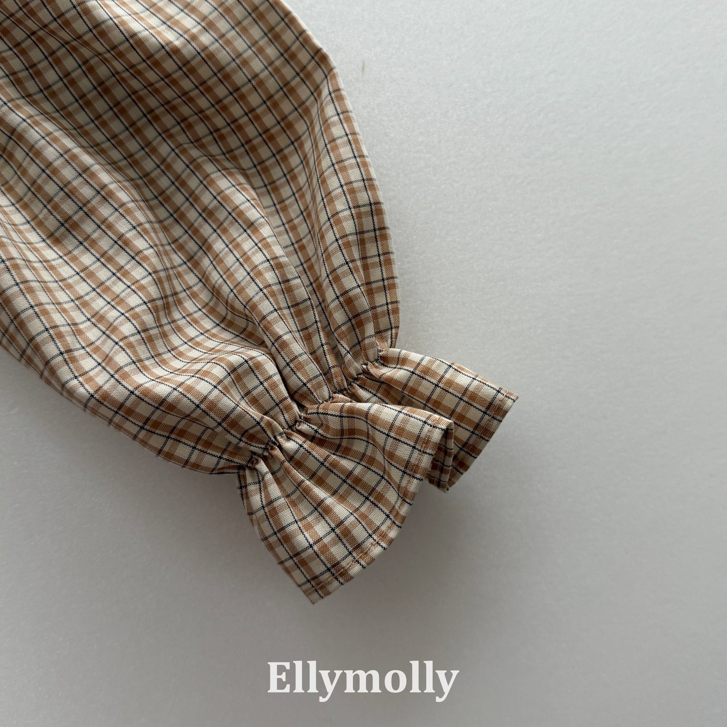 【PRE-ODER〆8.9(sun)】61.Musk Check Blouse | ellymolly