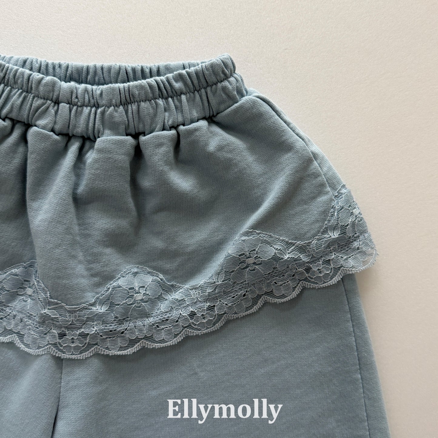 【PRE-ODER〆8.9(sun)】56.Cottage Lace Jogger Pants | ellymolly