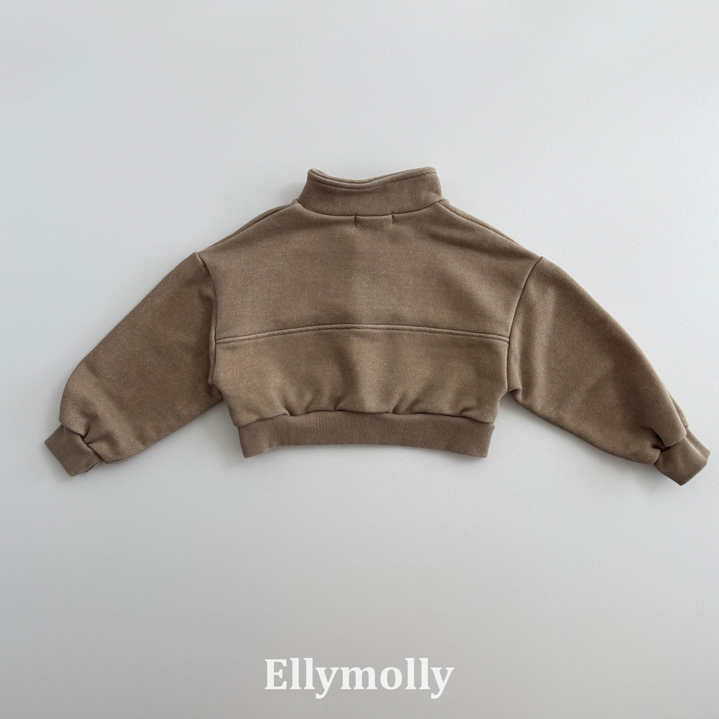 【PRE-ODER〆8.9(sun)】31.Arch Pigment Half-Zip Sweatshirt | ellymolly