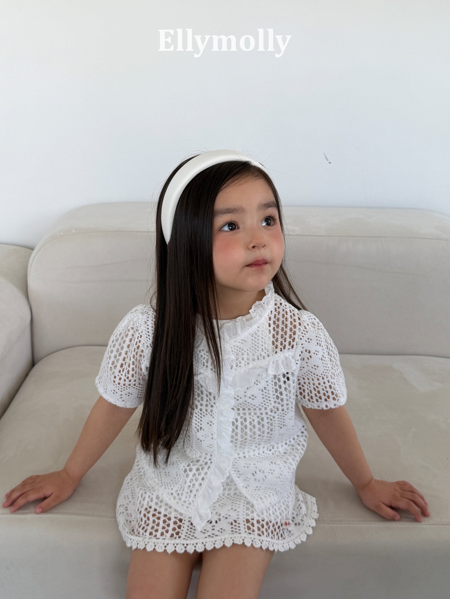 【PREORDER 4日間限定】21.Rosy Crochet Skirt