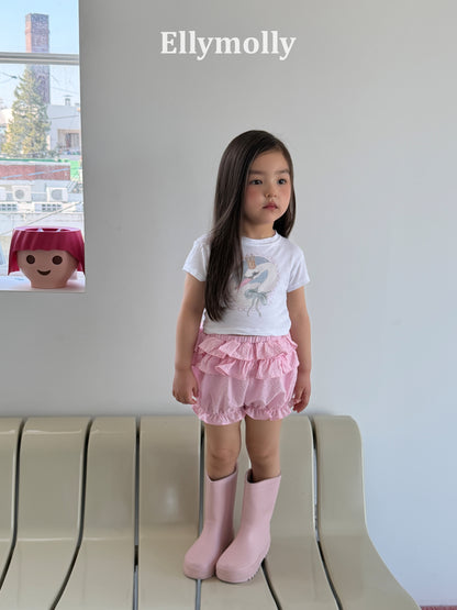 【PREORDER 4日間限定】50.Petal Tiered Shorts