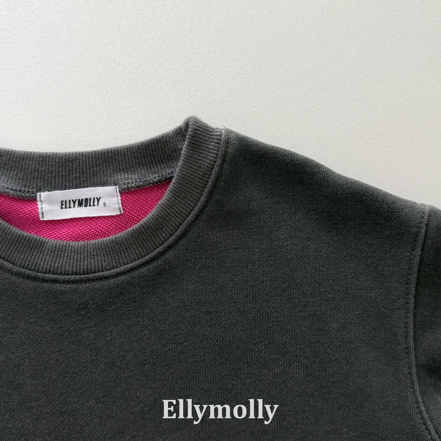 【PRE-ODER〆8.9(sun)】46.Rough Two-Tone Dyed Sweatshirt | ellymolly