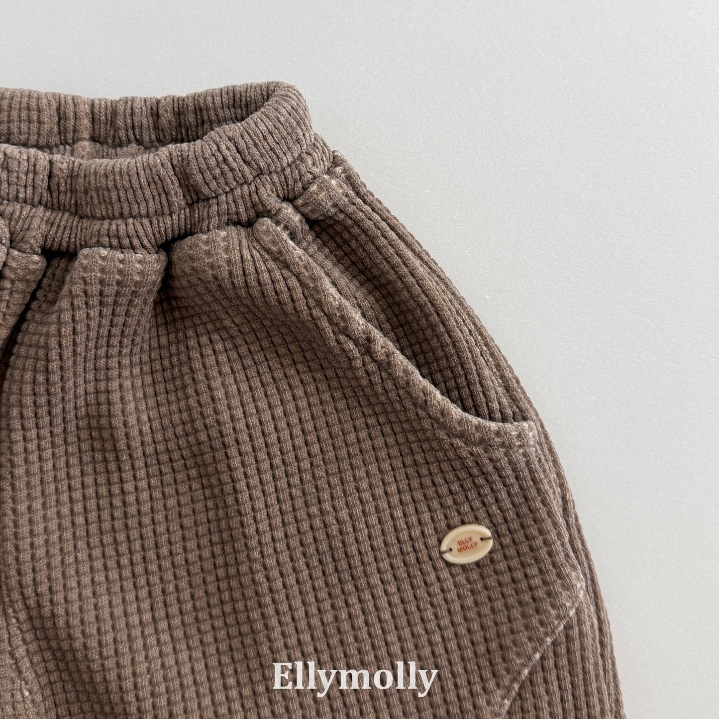 【PRE-ODER〆8.9(sun)】07.King Waffle Jogger Pants | ellymolly
