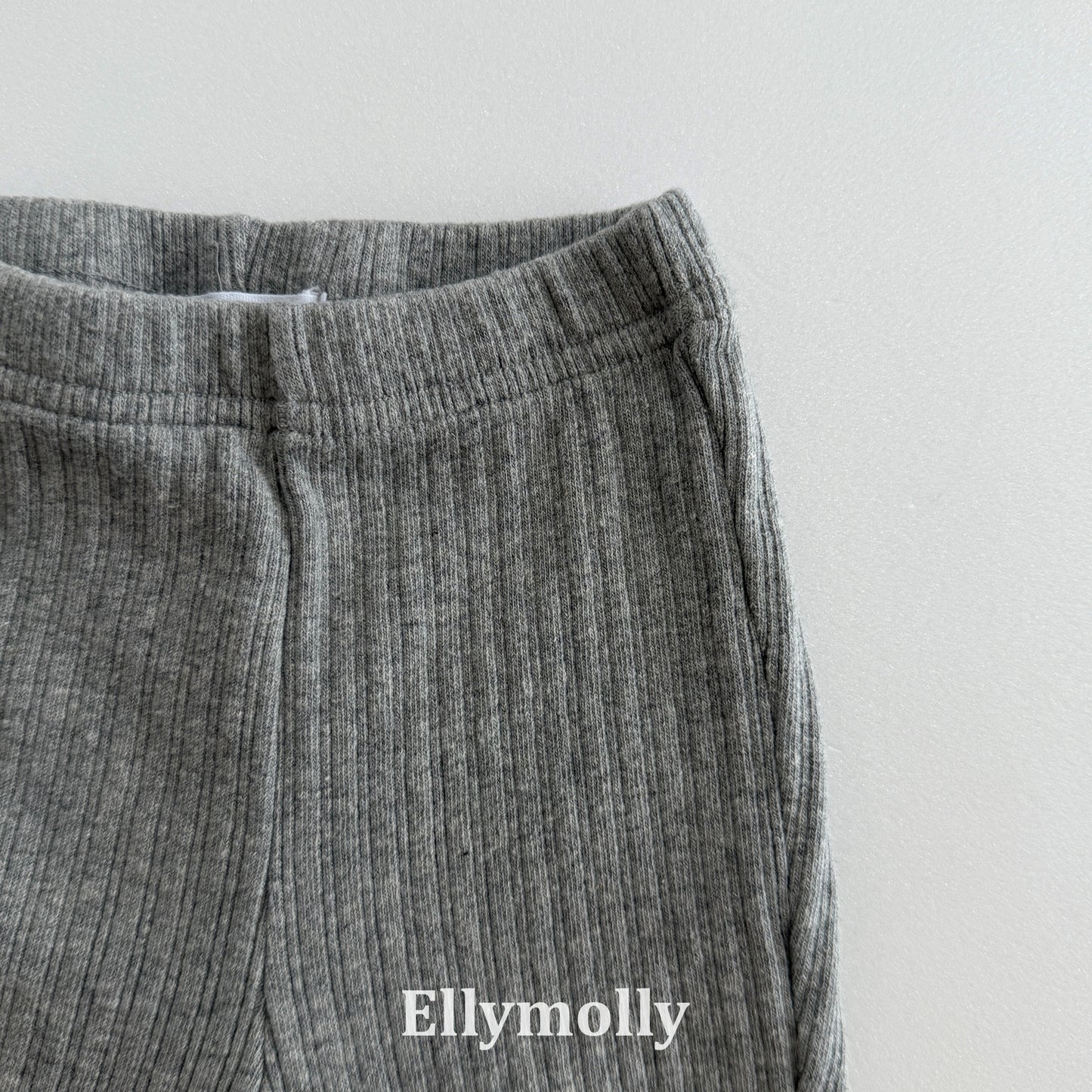 【PRE-ODER〆8.9(sun)】40.Chunky Ribbed Bootcut Pants | ellymolly